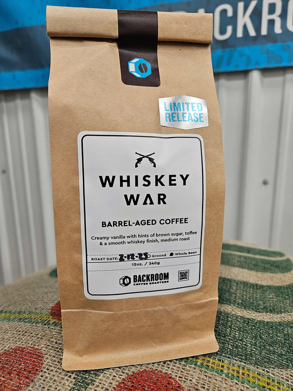 Whiskey War Barrel-Aged Coffee